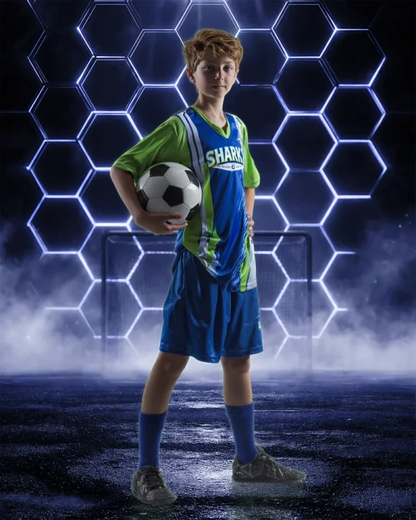 Soccer Hive - Digital Background - Image 2