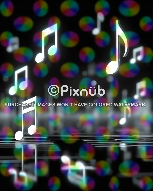 Symphony Glow - Digital Background - Image 2