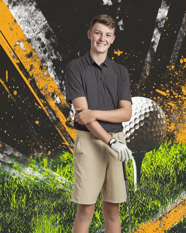 Grunge Paint Golf - Digital Background