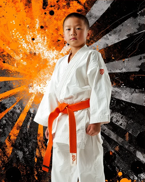 Grunge Paint Martial Arts - Digital Background