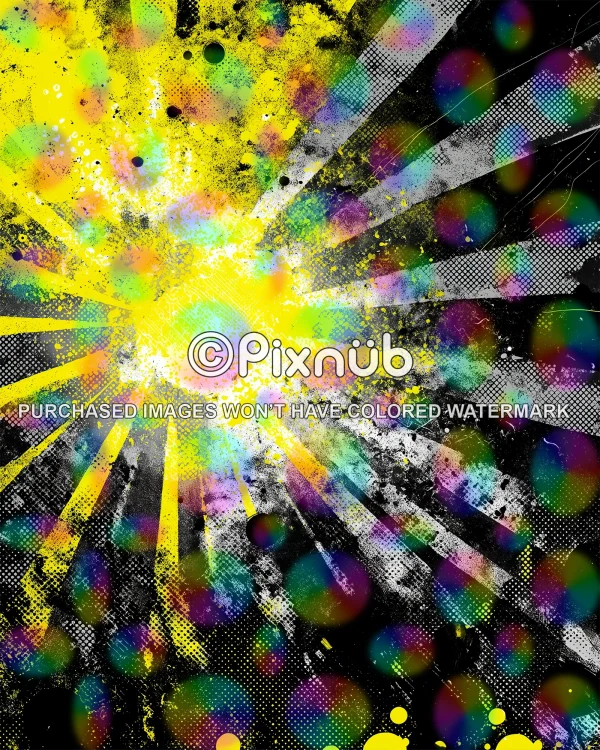 Grunge Paint Martial Arts - Digital Background - Image 2
