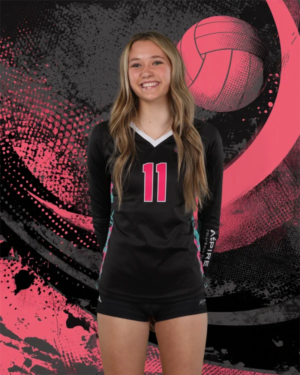 Grunge Paint Volleyball - Digital Background - Image 2