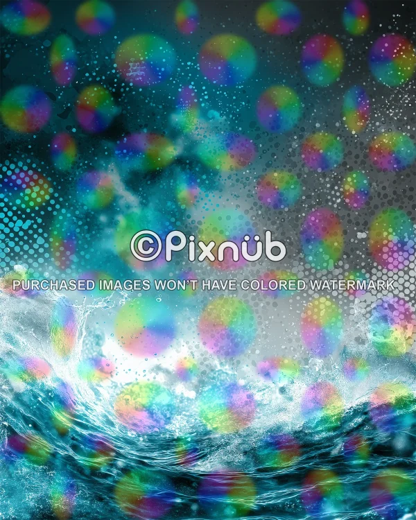 Grunge Swimming - Digital Background - Image 4