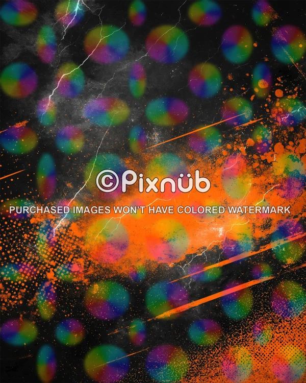 Grunge Lightning - Digital Background - Image 2