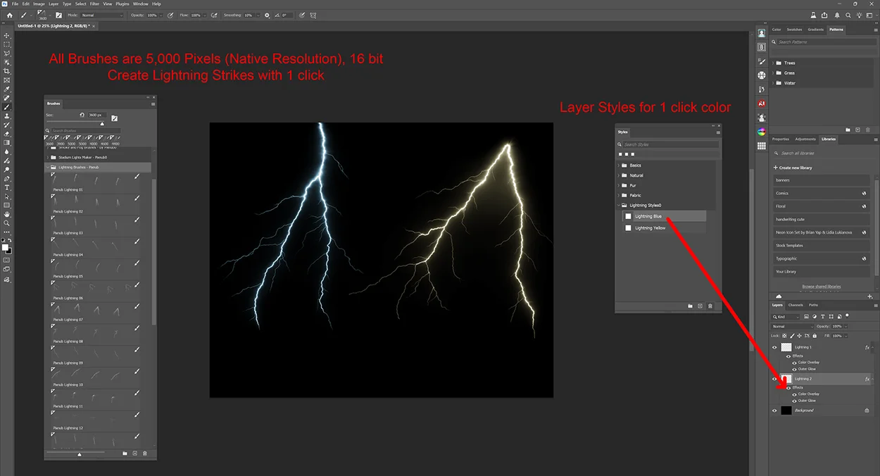 Lightning Brushes - Image 2