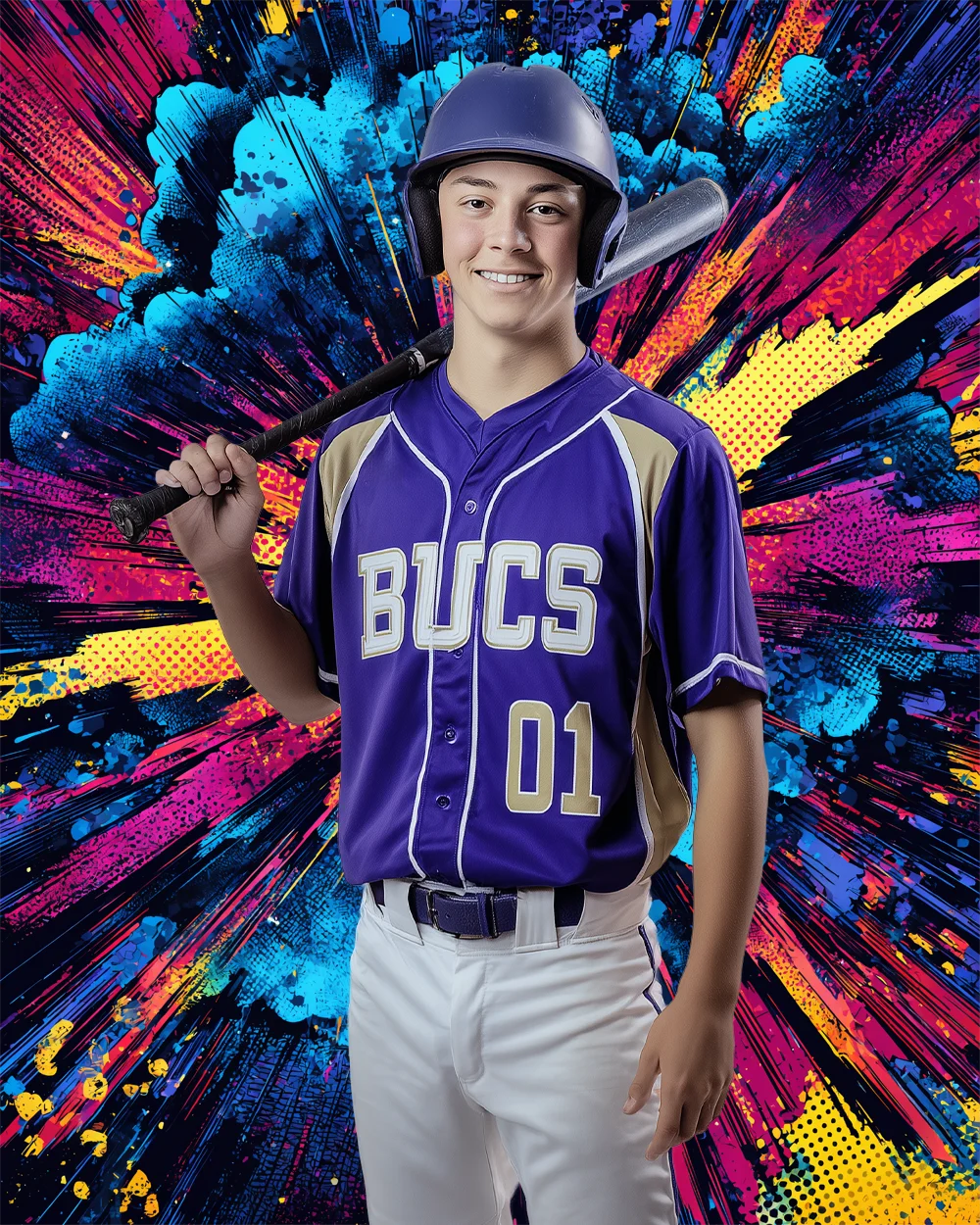 Comic Explosion - Digital Background - Image 2