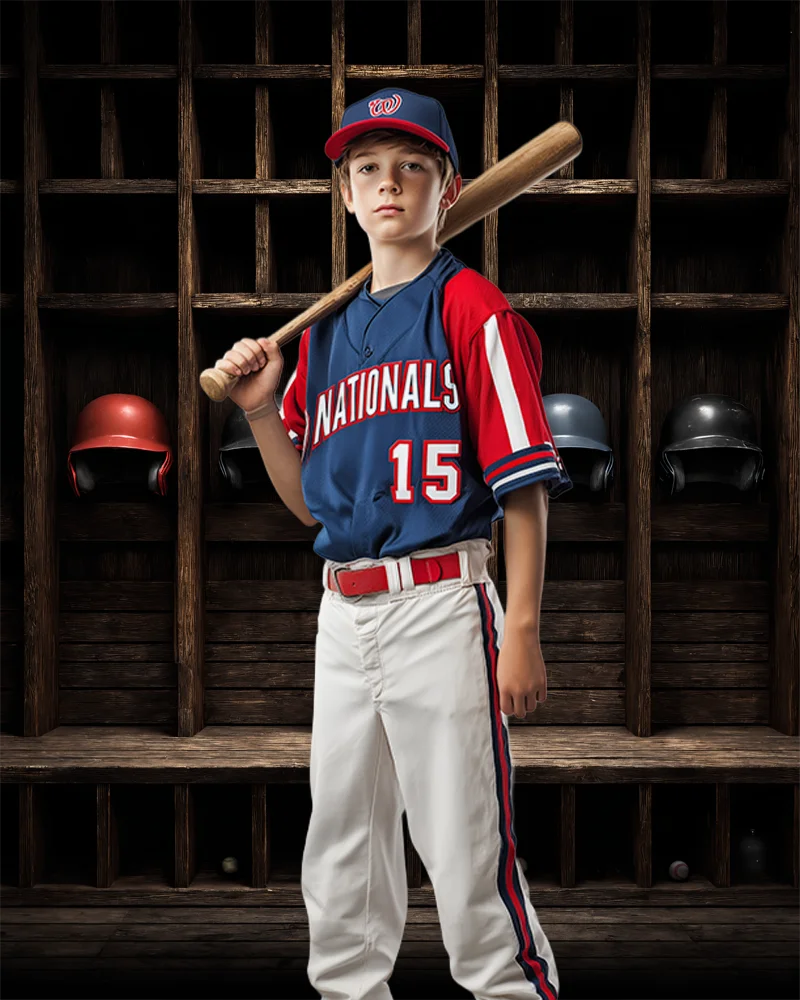 Baseball Locker - Digital Background