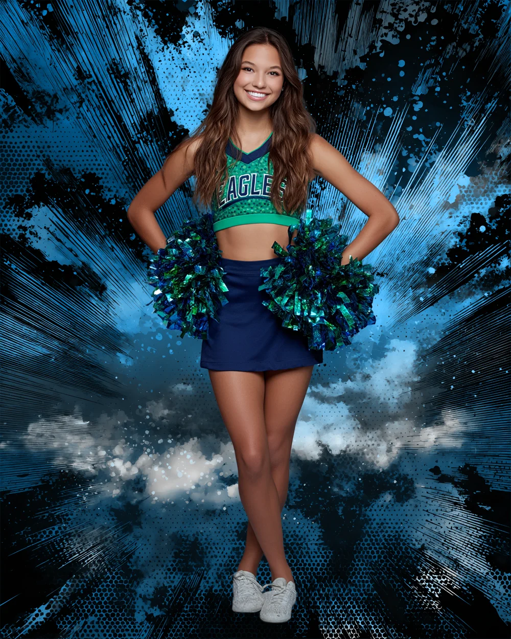 Comic Burst - Digital Background - Image 2