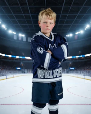 Hockey Arena - Digital Background