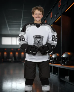 Hockey Locker - Digital Background