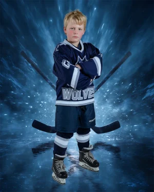 Epic Hockey Sticks - Digital Background