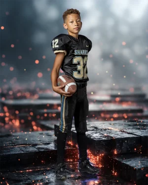 Stone Sparks - Digital Background