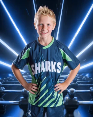 Laser Foosball - Digital Background