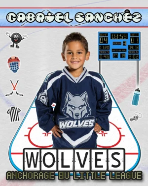 Peewee Vector Hockey - Dynamic PSD/SPA Template