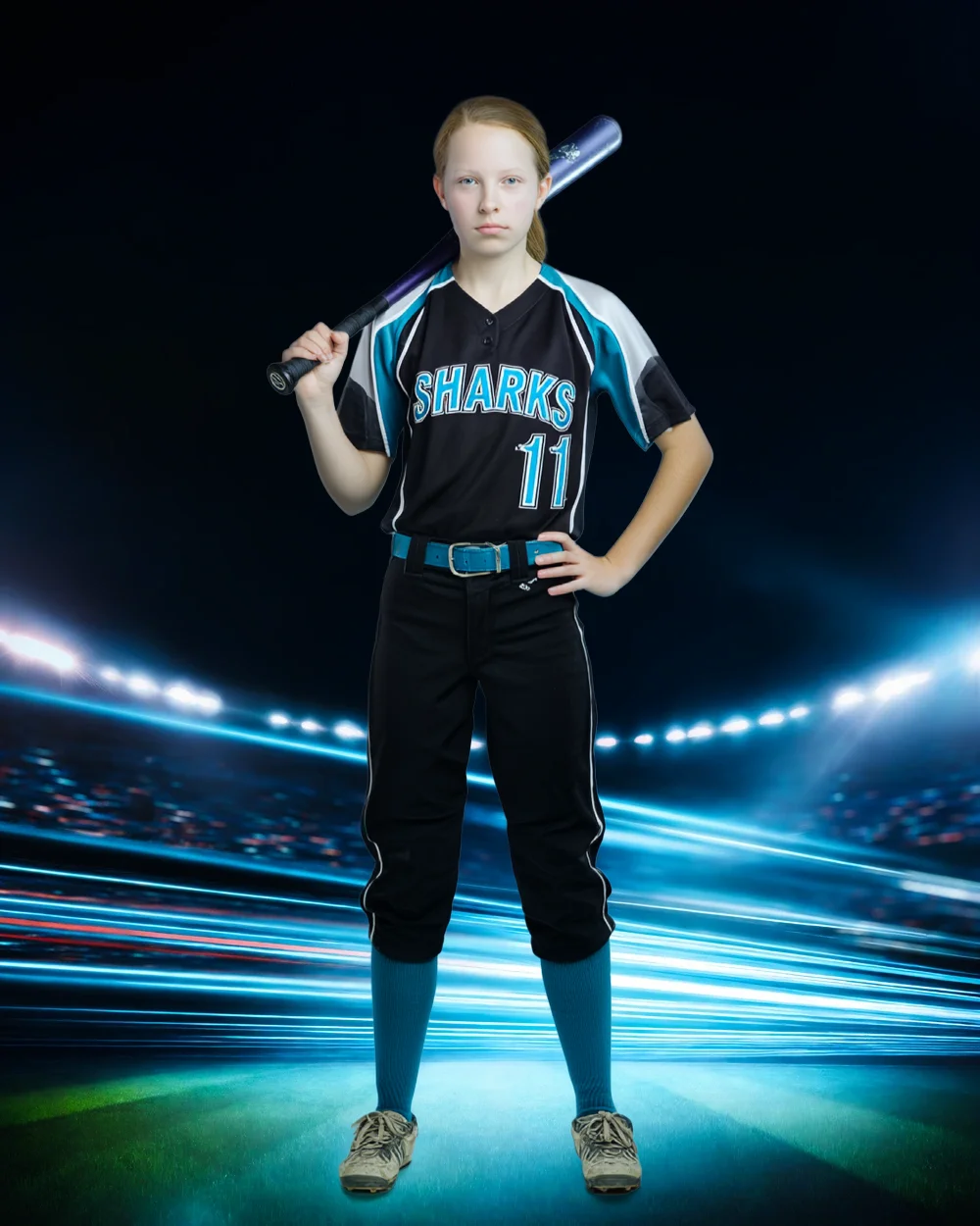 Stadium Rush - Digital Background